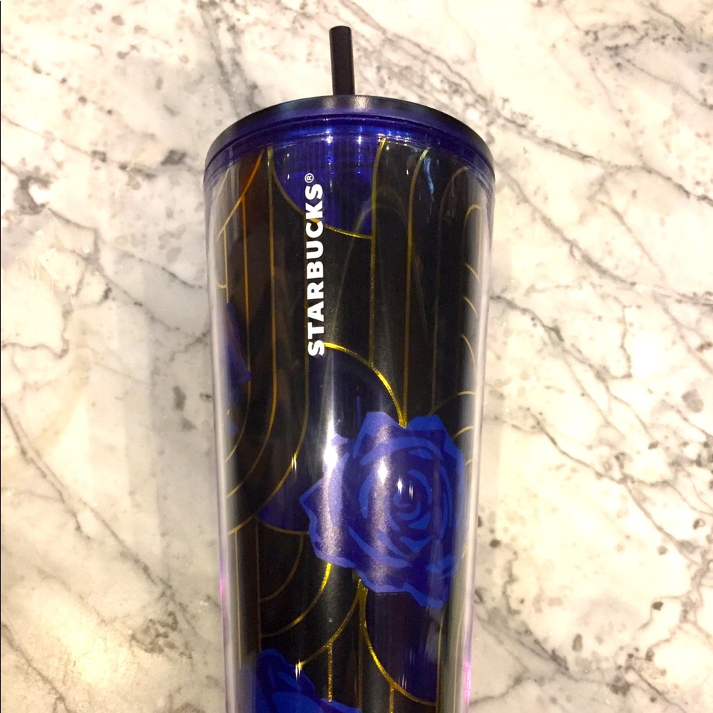 Starbucks Black&Blue Deco Tumbler
